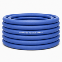 Load image into Gallery viewer, SoundBox CW0-25BL, 1/0 Gauge CCA Battery Power / Ground Wire Roll - 25 Ft, Blue
