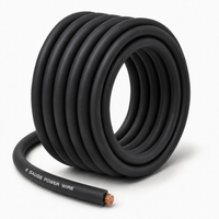 Load image into Gallery viewer, SoundBox CW4-25BK, 4 Gauge CCA Battery Power / Ground Wire Roll - 25 Ft, Black
