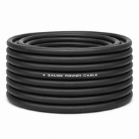Load image into Gallery viewer, SoundBox CW4-25BK, 4 Gauge CCA Battery Power / Ground Wire Roll - 25 Ft, Black
