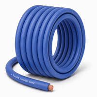 Load image into Gallery viewer, SoundBox CW4-25BL, 4 Gauge CCA Battery Power / Ground Wire Roll - 25 Ft, Blue
