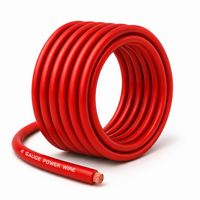 Load image into Gallery viewer, SoundBox CW4-25R, 4 Gauge CCA Battery Power / Ground Wire Roll - 25 Ft, Red
