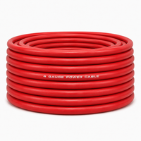 Load image into Gallery viewer, SoundBox CW4-25R, 4 Gauge CCA Battery Power / Ground Wire Roll - 25 Ft, Red
