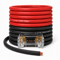 Load image into Gallery viewer, SoundBox KIT0-25RB, 1/0 Gauge Power/Ground Wire Set - Total 50 Feet Wires
