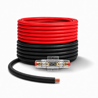 Load image into Gallery viewer, SoundBox KIT4-25RB, 4 Gauge Power/Ground Wire Set - Total 50 Feet Wires
