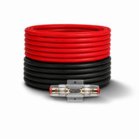 Load image into Gallery viewer, SoundBox KIT4-25RB, 4 Gauge Power/Ground Wire Set - Total 50 Feet Wires
