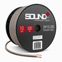 Load image into Gallery viewer, Connected 250 Foot Spool, 10 Gauge Frosted Speaker Wire
