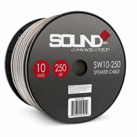 Load image into Gallery viewer, Connected 250 Foot Spool, 10 Gauge Frosted Speaker Wire
