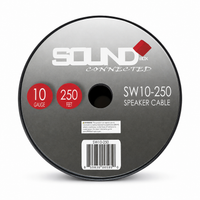 Load image into Gallery viewer, Connected 250 Foot Spool, 10 Gauge Frosted Speaker Wire
