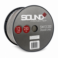 Load image into Gallery viewer, Connected 250 Foot Spool, 12 Gauge Frosted Speaker Wire

