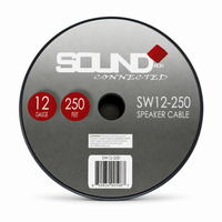 Load image into Gallery viewer, Connected 250 Foot Spool, 12 Gauge Frosted Speaker Wire
