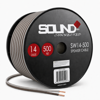 Load image into Gallery viewer, Connected 500 Foot Spool, 14 Gauge Frosted Speaker Wire
