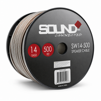 Load image into Gallery viewer, Connected 500 Foot Spool, 14 Gauge Frosted Speaker Wire
