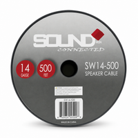 Load image into Gallery viewer, Connected 500 Foot Spool, 14 Gauge Frosted Speaker Wire
