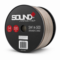 Load image into Gallery viewer, Connected 500 Foot Spool, 14 Gauge Frosted Speaker Wire
