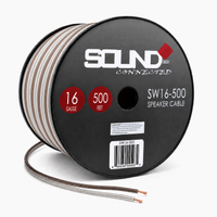 Load image into Gallery viewer, SoundBox SW16-500, 16 Gauge CCA Speaker Wire Spool - 500 Ft
