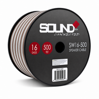 Load image into Gallery viewer, SoundBox SW16-500, 16 Gauge CCA Speaker Wire Spool - 500 Ft
