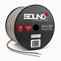 Load image into Gallery viewer, Connected 1000 Foot Spool, 18 Gauge Frosted Speaker Wire
