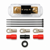 Load image into Gallery viewer, SoundBox TCK0, 1/0 Gauge 2 Channel OFC Copper Amplifier Install Wiring Kit
