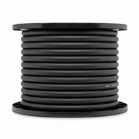 Load image into Gallery viewer, Connected 4 Gauge CCA Power Wire 100' Spool- Black
