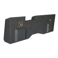 Load image into Gallery viewer, Chevy Silverado/ GMC Sierra Crew Cab 2014-2018 Dual 10&quot; Downfire Subwoofer Enclosure
