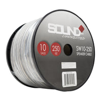 Load image into Gallery viewer, Connected 250 Foot Spool, 10 Gauge Frosted Speaker Wire
