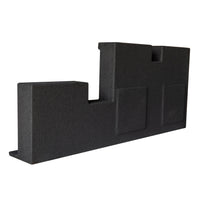 Load image into Gallery viewer, Toyota Tundra Double Cab 2007-2018 Dual 12&quot; Downfire Subwoofer Enclosure
