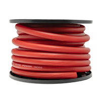 Load image into Gallery viewer, Connected 0 Gauge CCA Power Wire 50&#39; Spool- Red
