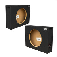 Load image into Gallery viewer, Universal Single 12&quot; Sealed Subwoofer Enclosure, Shallow Truck (Pair)

