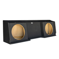 Load image into Gallery viewer, Chevy Silverado /GMC Sierra Extended Cab 1999-2006 Dual 12&quot; Downfire Subwoofer Enclosure
