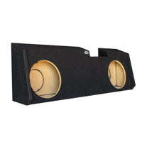 Load image into Gallery viewer, Chevy Silverado / GMC Sierra Double Cab / Crew Cab 2019-UP Double 12&quot; Downfire Subwoofer Enclosure
