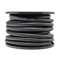 Load image into Gallery viewer, Connected 0 Gauge CCA Power Wire 50&#39; Spool- Black
