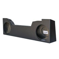 Load image into Gallery viewer, Chevy Silverado/ GMC Sierra Double (Extended) Cab 2014-2018 Dual 12&quot; Upfire Subwoofer Enclosure, BedLiner Finish
