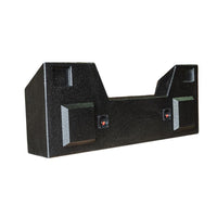 Load image into Gallery viewer, Ram Crew Cab 2019-UP Dual 10&quot; Downfire Subwoofer Enclosure, BedLiner Finish
