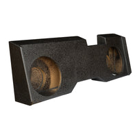 Load image into Gallery viewer, Chevy Silverado/ GMC Sierra Crew Cab 2014-2018 Dual 12&quot; Downfire Subwoofer Enclosure, BedLiner Finish
