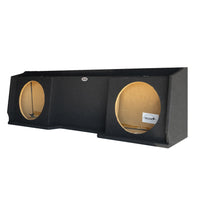Load image into Gallery viewer, Chevy Silverado /GMC Sierra Extended Cab 1999-2006 Dual 12&quot; Downfire Subwoofer Enclosure
