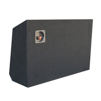 Load image into Gallery viewer, Chevy Silverado / GMC Sierra Double Cab / Crew Cab 2019-UP Single 10&quot; Downfire Subwoofer Enclosure
