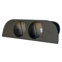 Load image into Gallery viewer, Nissan 350Z 2003-2007 Dual 10&quot; Rearfire Subwoofer Enclosure, BedLiner Finish
