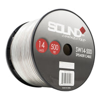 Load image into Gallery viewer, Connected 500 Foot Spool, 14 Gauge Frosted Speaker Wire
