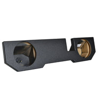 Load image into Gallery viewer, Ram Quad Cab/ Crew Cab 2002-2018 Dual 12&quot; Upfire Subwoofer Enclosure, BedLiner Finish
