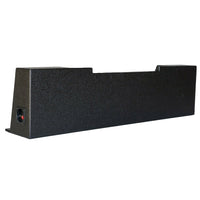 Load image into Gallery viewer, Chevy Silverado /GMC Sierra Extended Cab 2008-2013 Dual 12&quot; Downfire Subwoofer Enclosure, BedLiner Finish
