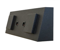 Load image into Gallery viewer, Chevy Silverado /GMC Sierra Crew Cab 2008-2013 Dual 10&quot; Subwoofer Enclosure, BedLiner Finish
