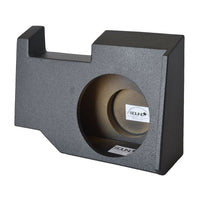 Load image into Gallery viewer, Chevy Silverado/ GMC Sierra Crew Cab 2014-2018 Single 12&quot; Downfire Subwoofer Enclosure, BedLiner Finish
