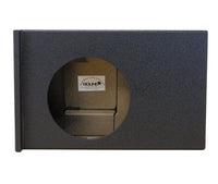 Load image into Gallery viewer, Chevy Silverado/ GMC Sierra Crew Cab 2008-2013 Single 12&quot; Downfire Subwoofer Enclosure, BedLiner Finish
