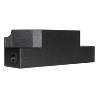 Load image into Gallery viewer, Nissan 370Z 2009-2013 Dual 12&quot; Rearfire Subwoofer Enclosure, BedLiner Finish
