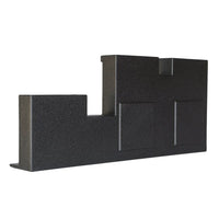 Load image into Gallery viewer, Toyota Tundra Double Cab 2007-2017 Dual 12&quot; Downfire Subwoofer Enclosure, BedLiner Finish
