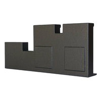 Load image into Gallery viewer, Toyota Tundra Double Cab 2007-2017 Dual 12&quot; Downfire Subwoofer Enclosure, BedLiner Finish
