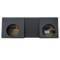Load image into Gallery viewer, Toyota Tacoma Double Cab 2005-2018 Dual 12&quot; Frontfire Subwoofer Enclosure, BedLiner Finish
