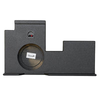 Load image into Gallery viewer, Toyota Tundra Double Cab 2007-2017 Single 10&quot; Downfire Subwoofer Enclosure, BedLiner Finish

