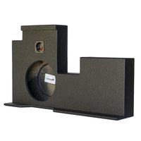 Load image into Gallery viewer, Toyota Tundra Double Cab 2007-2017 Single 12&quot; Downfire Subwoofer Enclosure, BedLiner Finish
