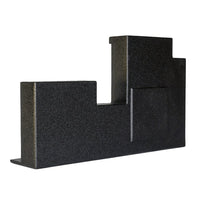 Load image into Gallery viewer, Toyota Tundra Double Cab 2007-2017 Single 10&quot; Downfire Subwoofer Enclosure, BedLiner Finish
